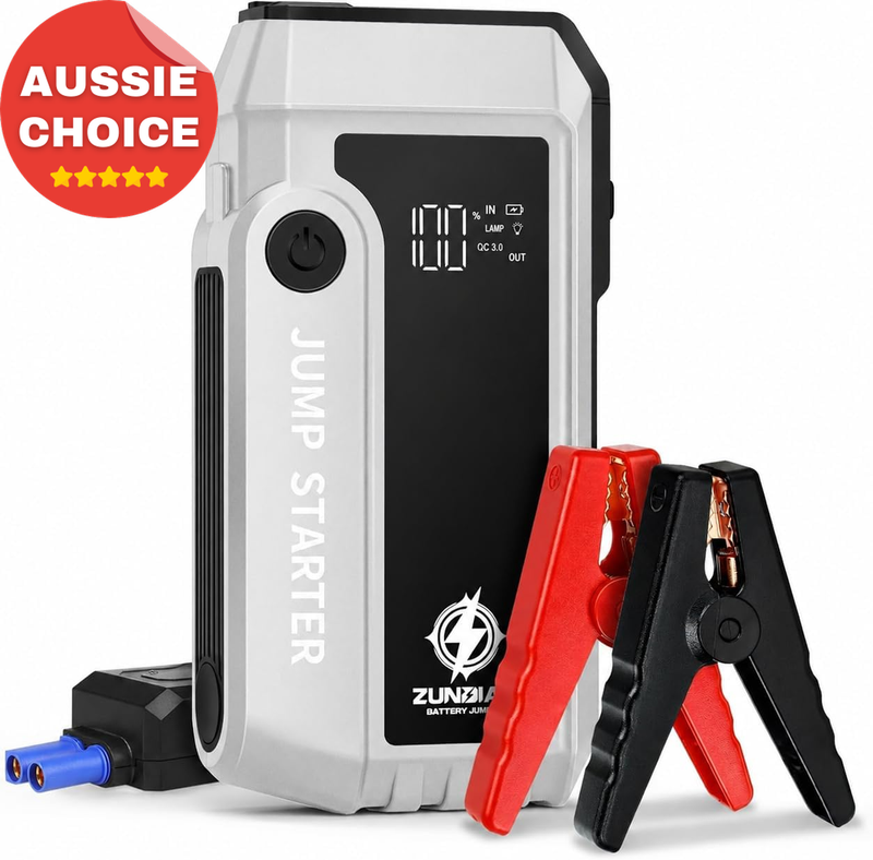 3000A Car Jump Starter Power Bank 12V for 8.0L Petrol 6.0L Diesel Engines