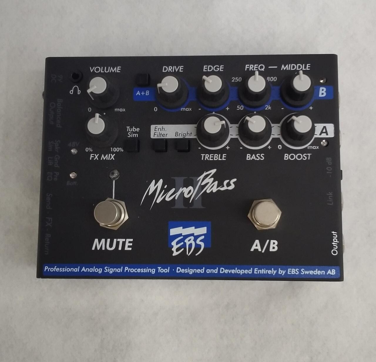 ■EBS  MICROBASS2 エフェクター MicroBass II – モリダイラ楽器