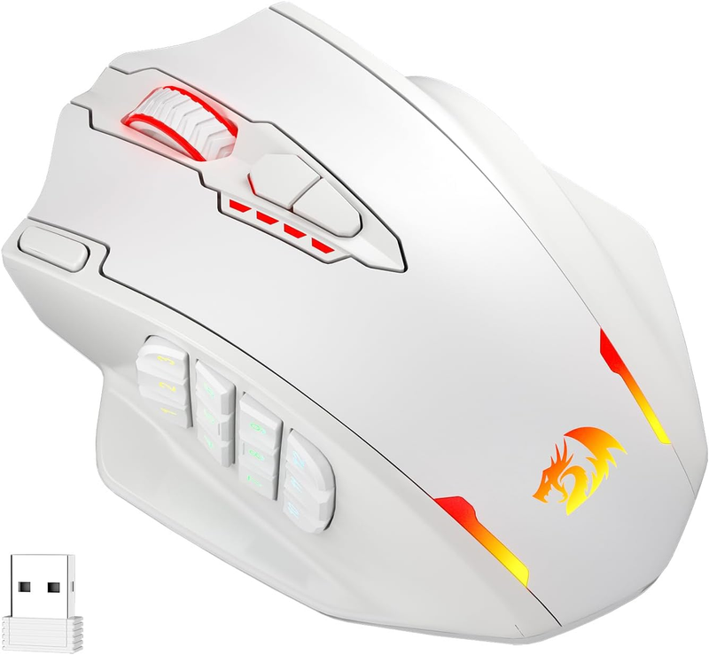 Rgb Backlit Mmo 19 Macro Programmable Buttons With Weight Tuni