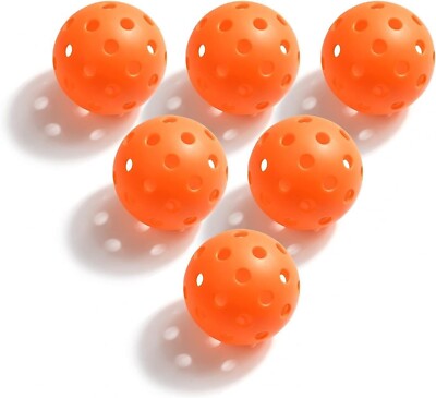 6 Pack Sports Outdoor Pickleballs - 40 Pickleball Balls - USA Pickleball Balls