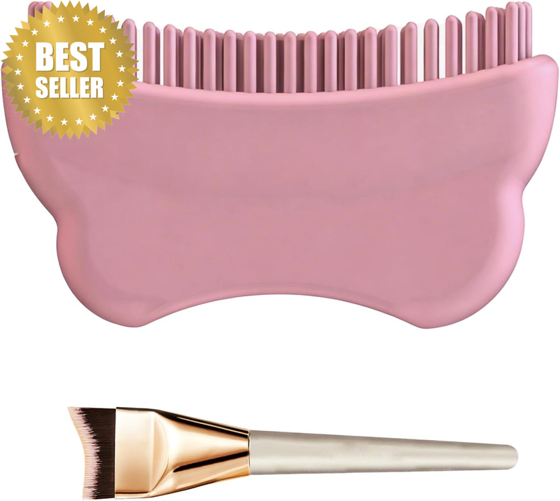 New Lymphatic Contour Face Brush, Dry Brushing Face Brush, Lymphatic Drainage Ma