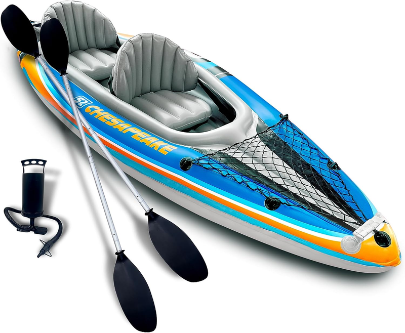 With Aluminum Oars, High Output Air Pump And Storage B