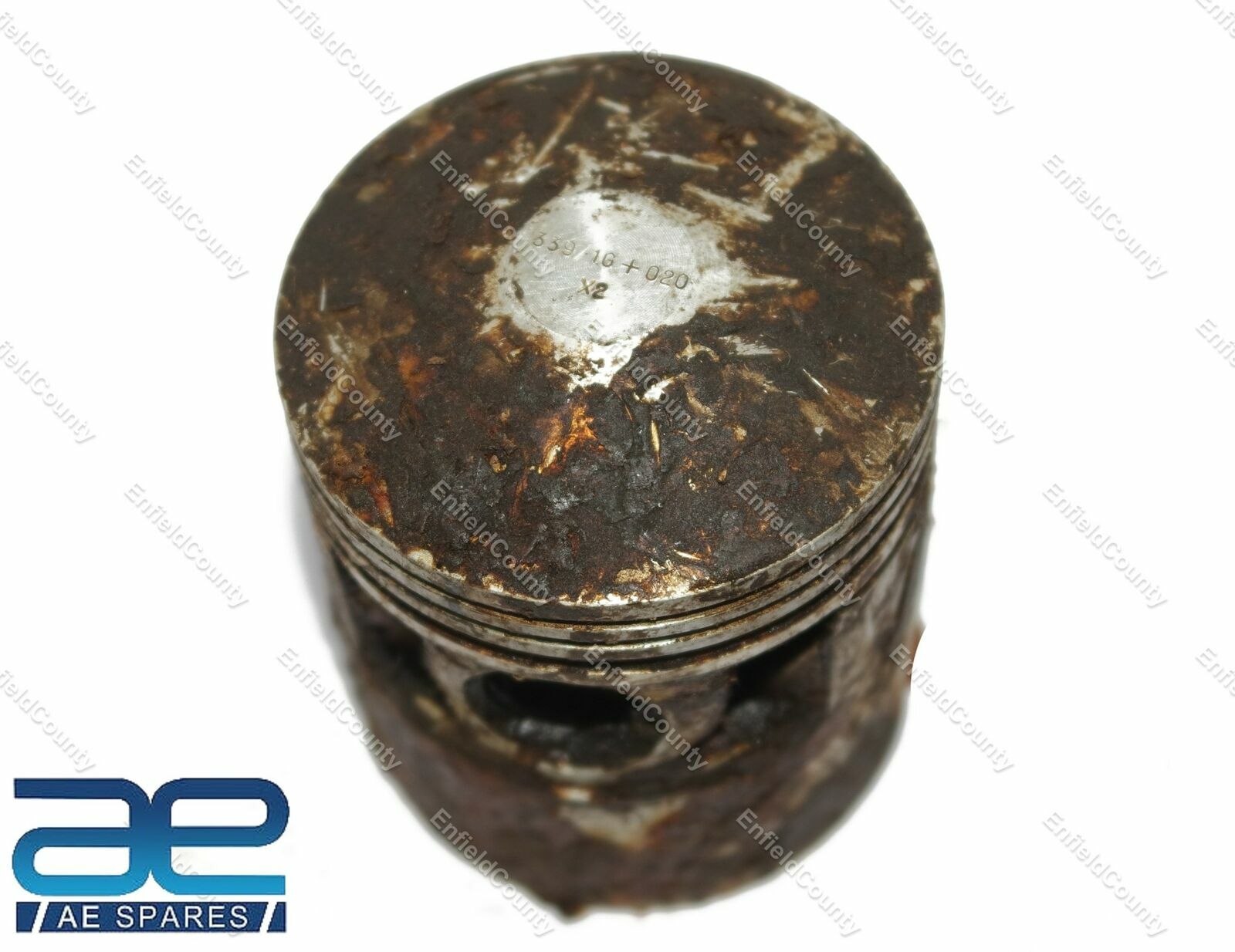 Fits For AJS Matchless 250cc Piston +020 Oversize NOS 