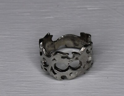 Kaya Ring Size 9.5 Vintage 1999 Alchemy Spirit English Pewter