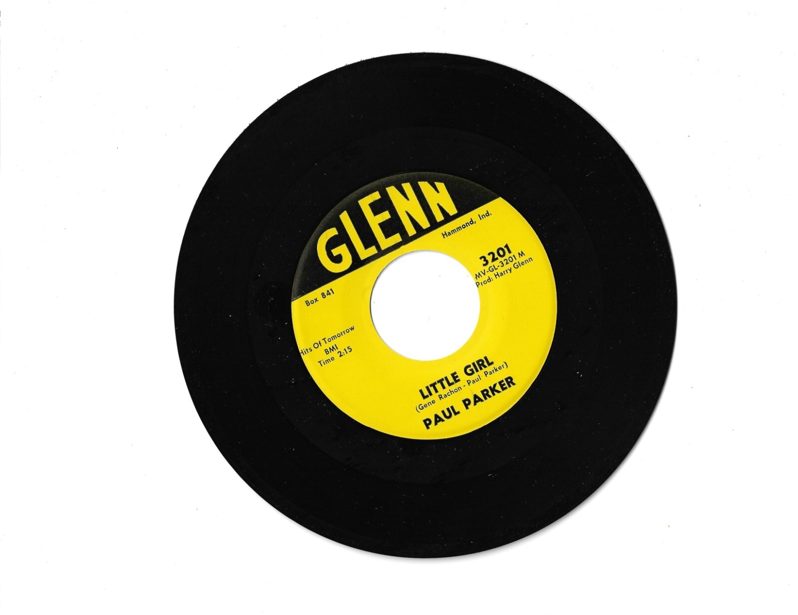 Paul Parker-Little Girl-Glenn 3201(1960