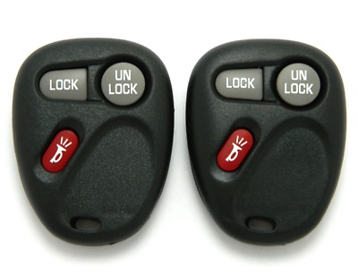 (2) New Chevy Gmc Chevrolet Key Less Remote Entry Key Fobs 15042968
