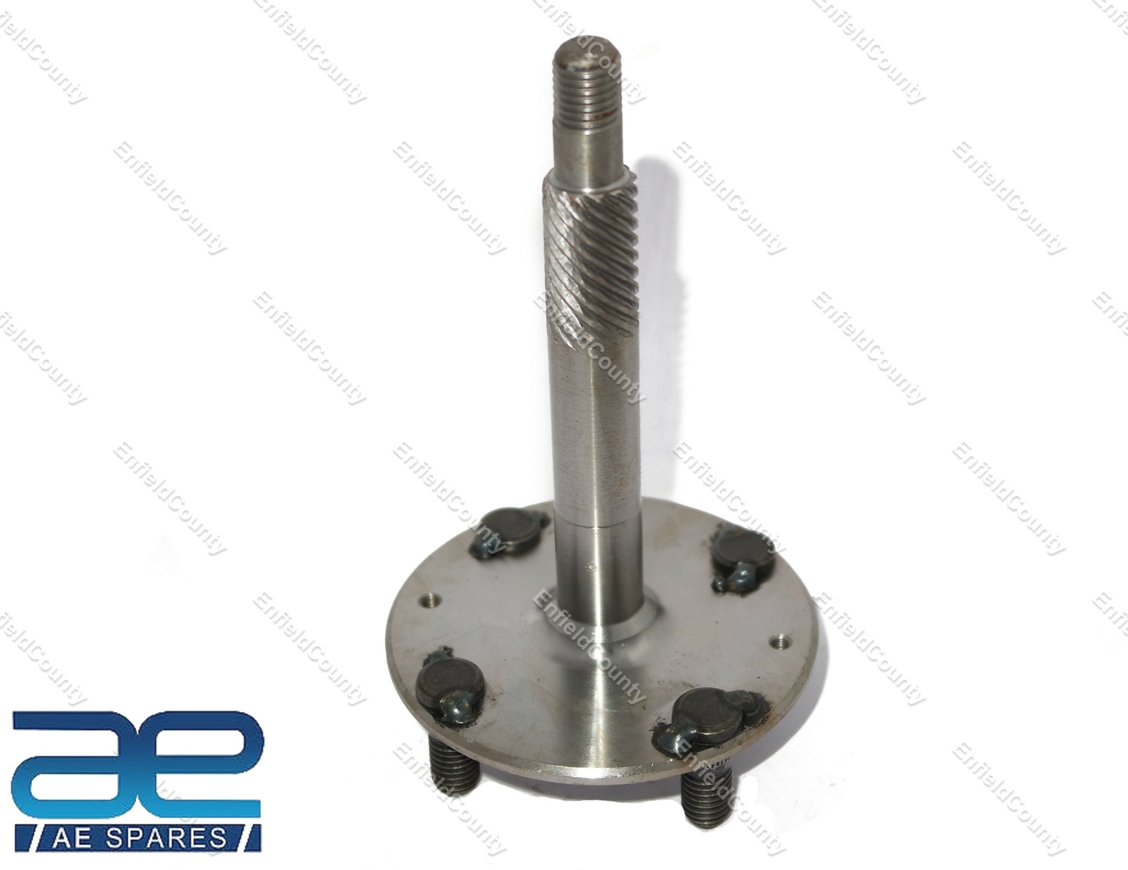 Flange Hub Front Wheel Axle With Studs 10mm For Vespa VBB VNB VNA Scooter 