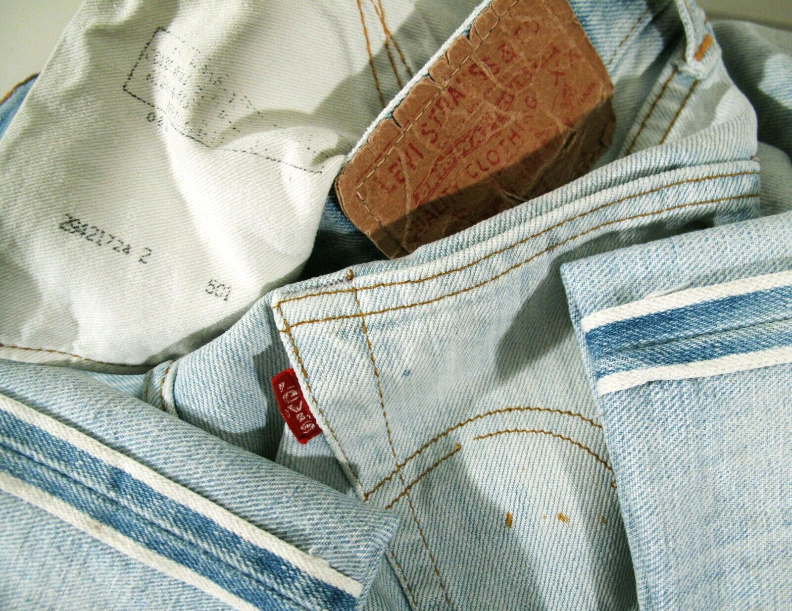 【一枚】 FOR OVER 80 YEARS LEVI'S LEVI'S 504ZXX (paper patch with guarantee) <Denim Archives>