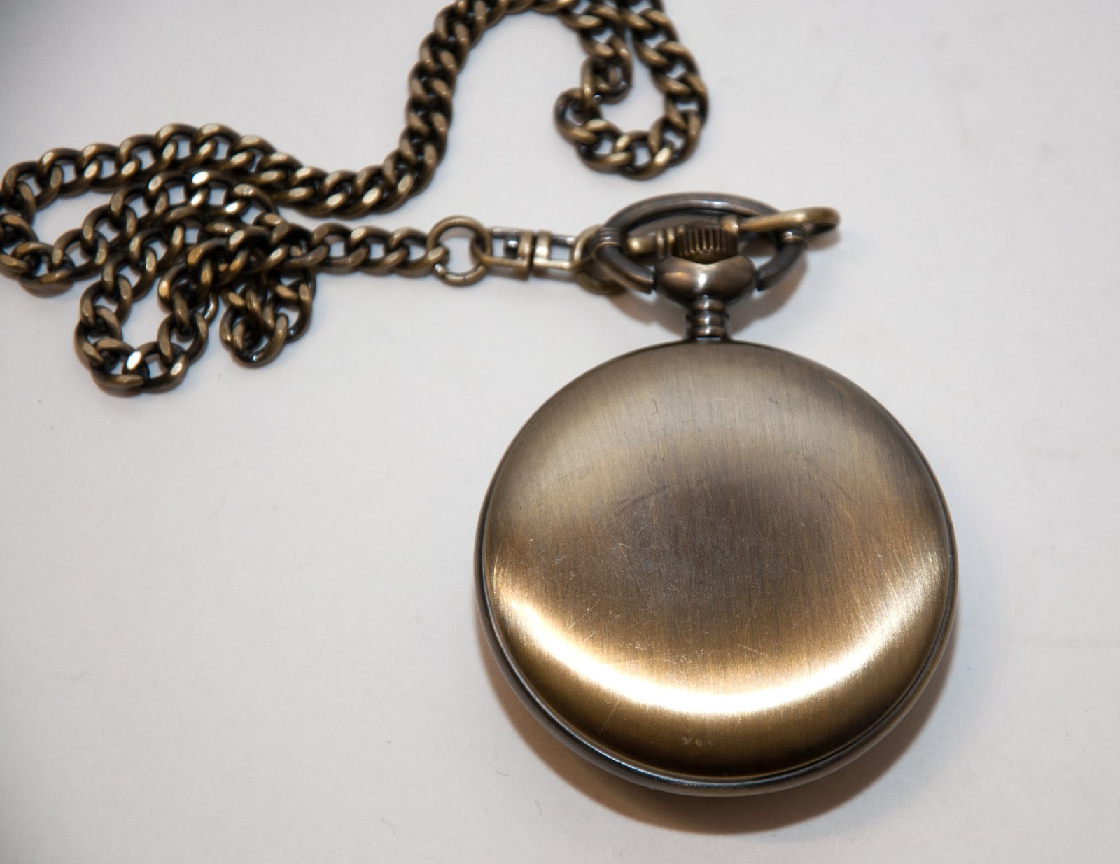 Men's American Flag Patriotic Pocket Watch.  Antique Finish. Very Attractive.