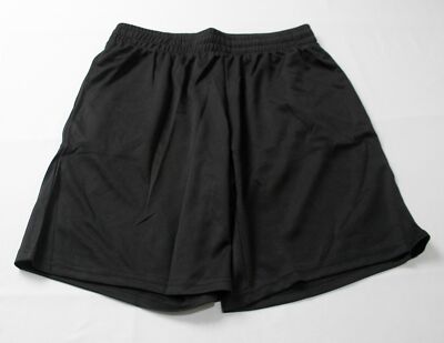 Square Meter Men's Basic Solid Breathable Athletic Shorts WR4 Black Small NWT
