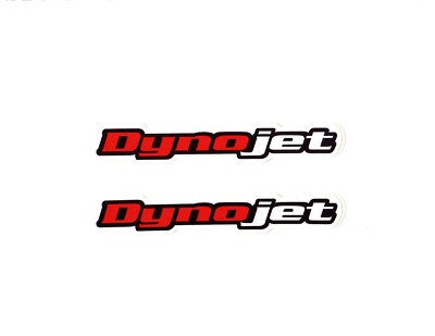 Vintage Sticker Set Of 2 Dynojet Vinyl Original Superbike Motorcycle