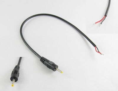 CCTV DC Power Tip Plug Connector 2.5mm x 0.7mm Male Socket with Cord Cable 30cm