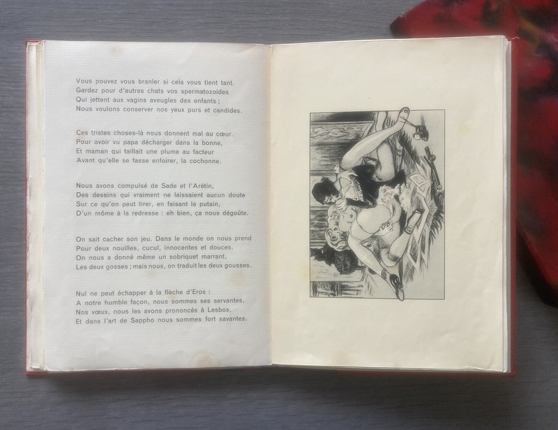 Curiosa . J. Morisot . La Guirlande De Priape . Ed Clandestine 1933 . Rare .