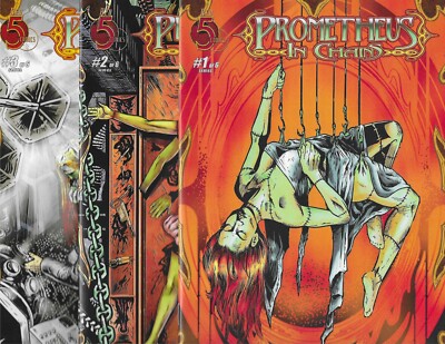 RED 5 COMICS Prometheus In Chains #1 2 3 in NM
