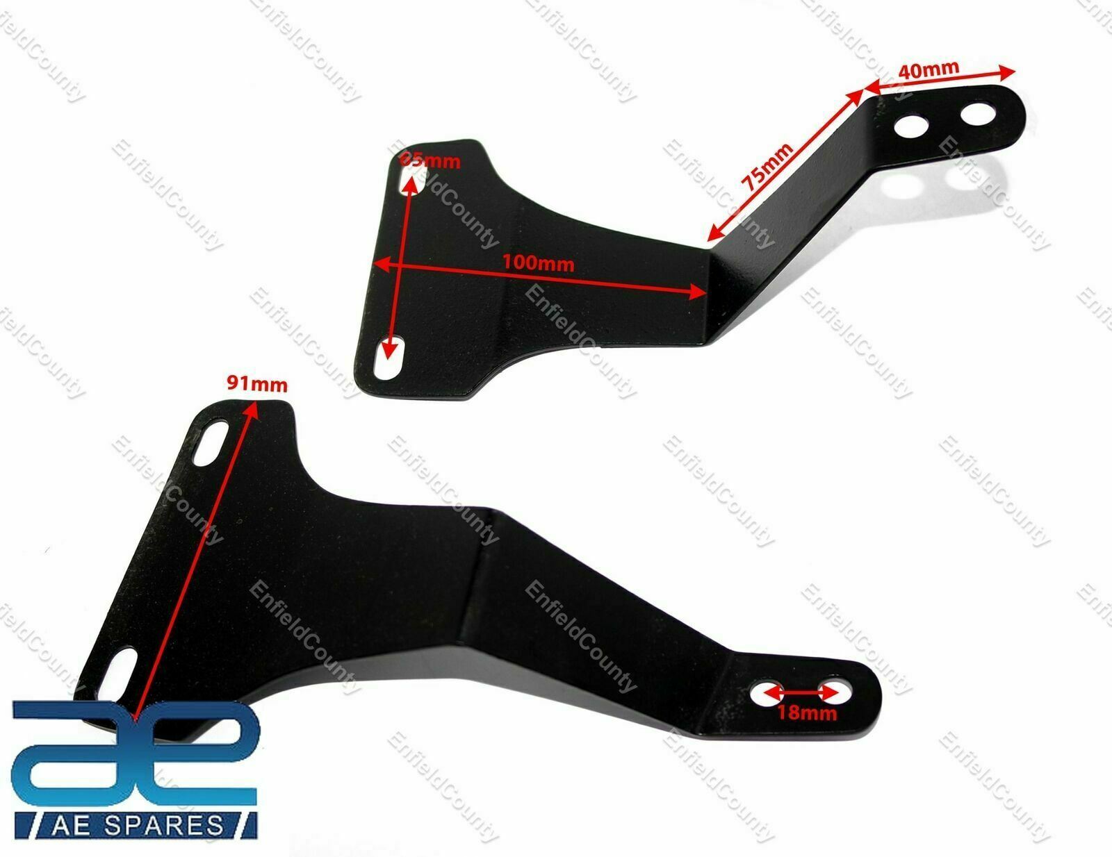 For Royal Enfield Himalayan 411 BS6 GPS Mobile Stand Mount Bracket Steel Black