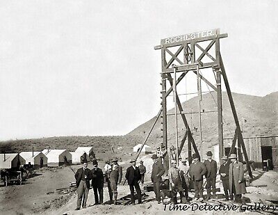 Rochester Gold Mining Company, Goldfield, Nevada - c1905 - Historic Photo Print