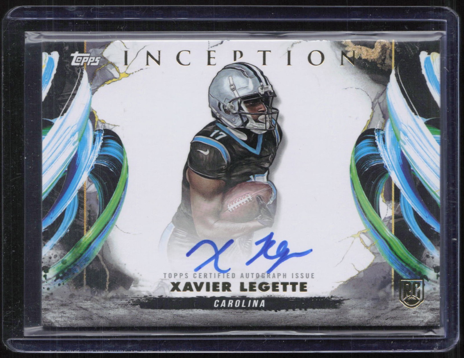 2024 Topps Inception Variation Xavier Legette Auto Autograph RC Rookie