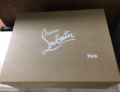 Christian Louboutin Empty Storage Box 14.5 x11.5 x5.25   Tissue Paper