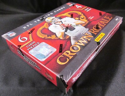 2011 Panini Crown Royale Football Factory Sealed HOBBY Box-4 AUTOGRAPH/MEM 