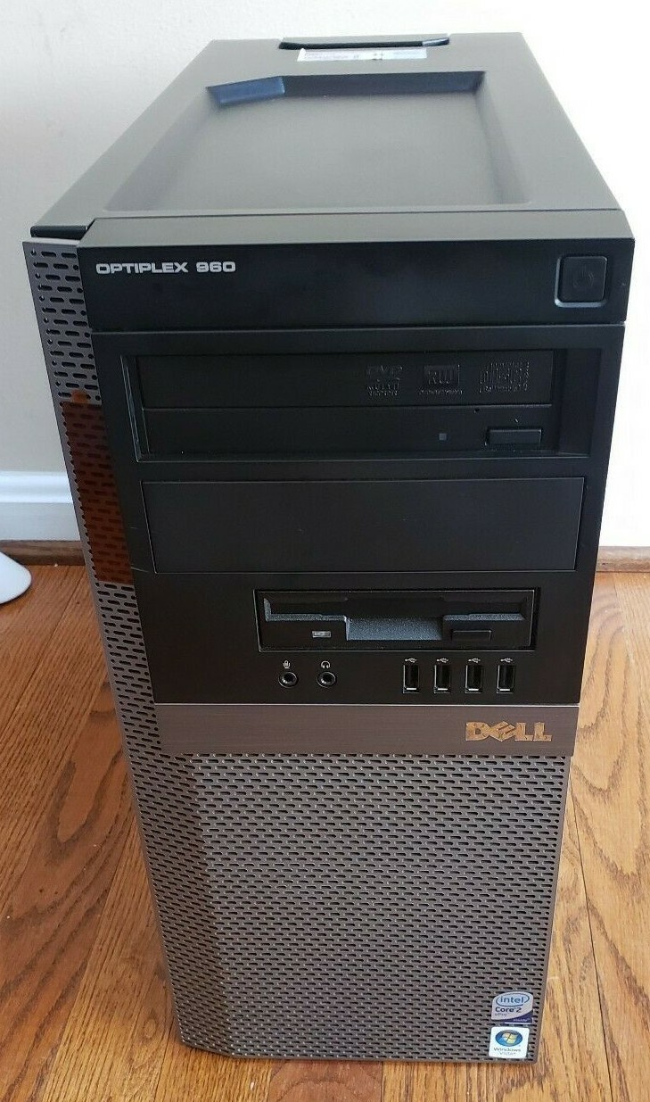 DELL OPTIPLEX 960 TOWER INTEL CORE 2 DUO E8500 @ 3.16GHz 4GB