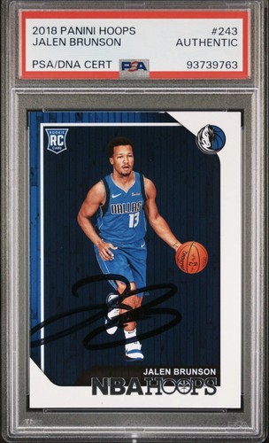 スポーツ NBA BALLERS Jalen Brunson RARE Jalen Brunson RARE ROOKIE RC HOLO FOIL REFRACTOR INVESTMENT