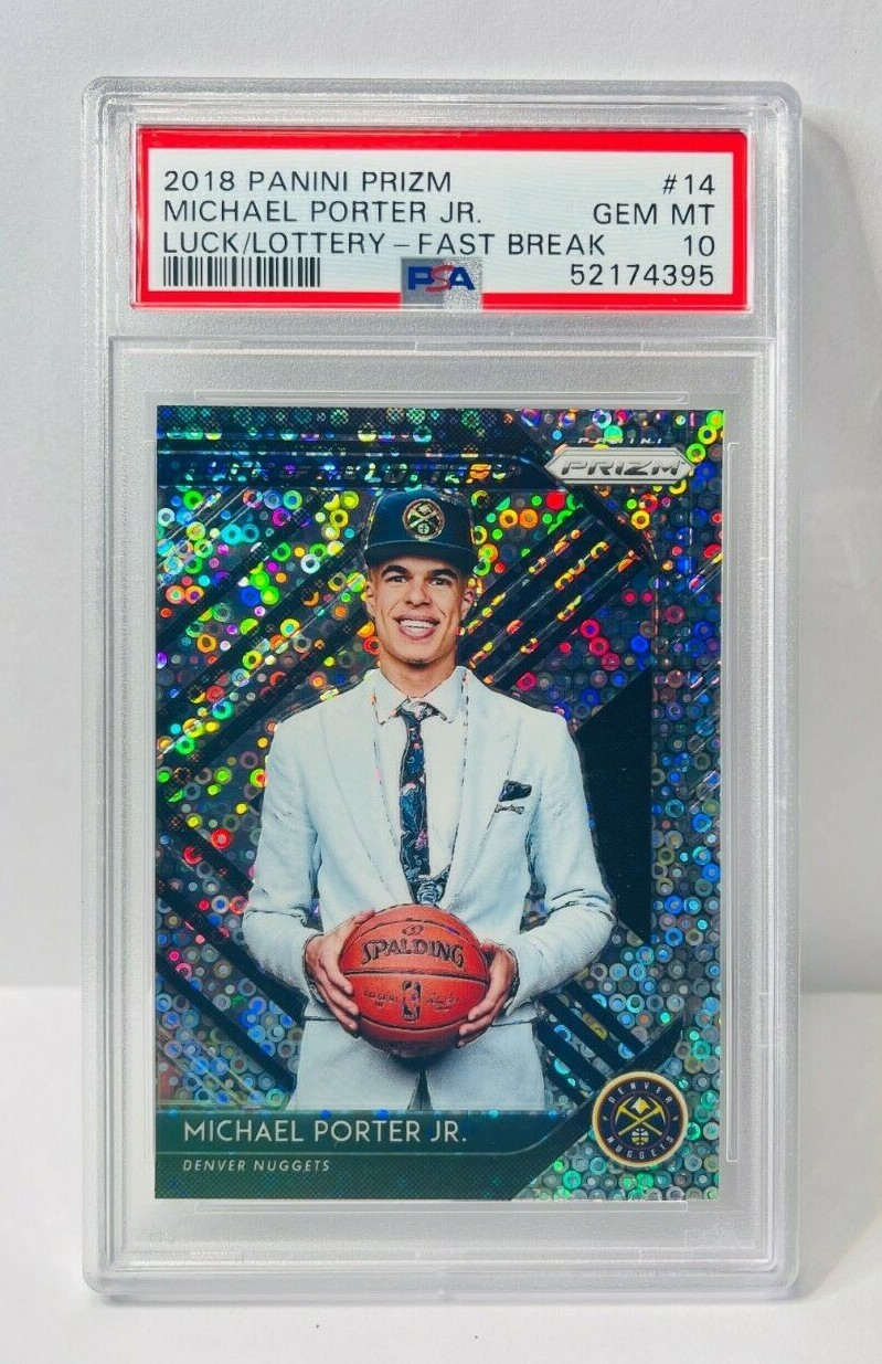2018 Panini Prizm Michael Porter Jr. Luck of the Lottery