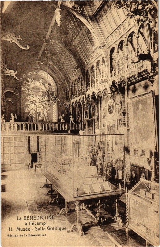 Cpa La Benedictine A FÃCamp - MusÃ©E - Salle Gothique (199448)