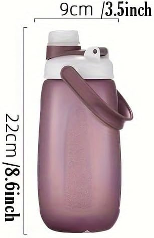 Sports Water Bottle, Water Bottles for Men, Plastic Water Bottle,Bpa-Free,Leak-P