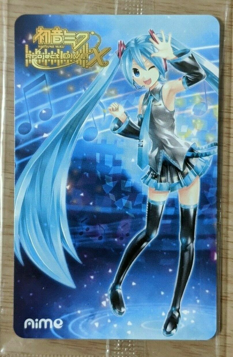 NEW Sega AIME Card Hatsune Miku Project Diva X Pass Arcade NEW Sega AIME Card Hatsune Miku Project Diva X Pass Arcade