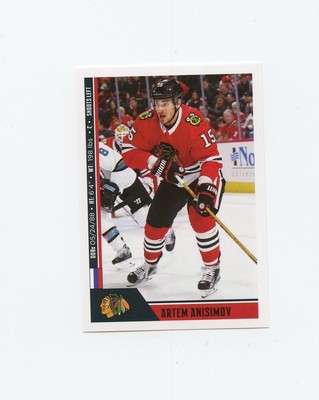 18/19 PANINI NHL STICKER #325 ARTEM ANISIMOV BLACKHAWKS *57047