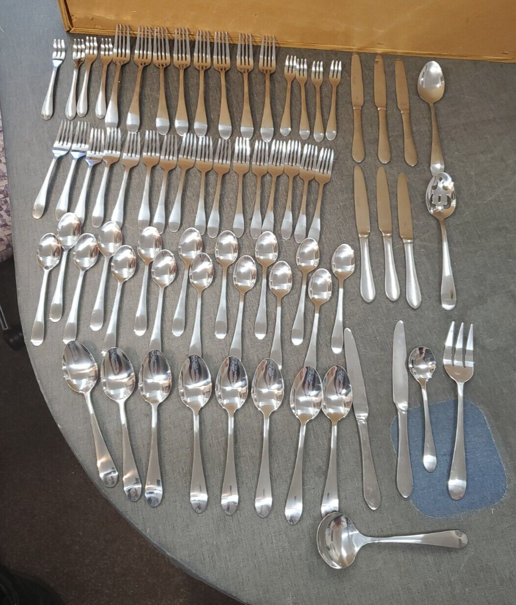 69 Pieces Forks Spoons Knives Serving Cocktail
