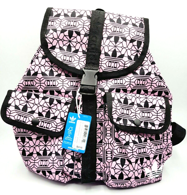 adidas Unisex Originals Utility Mini Backpack Bellista Lace Print Lilac Bag NWT