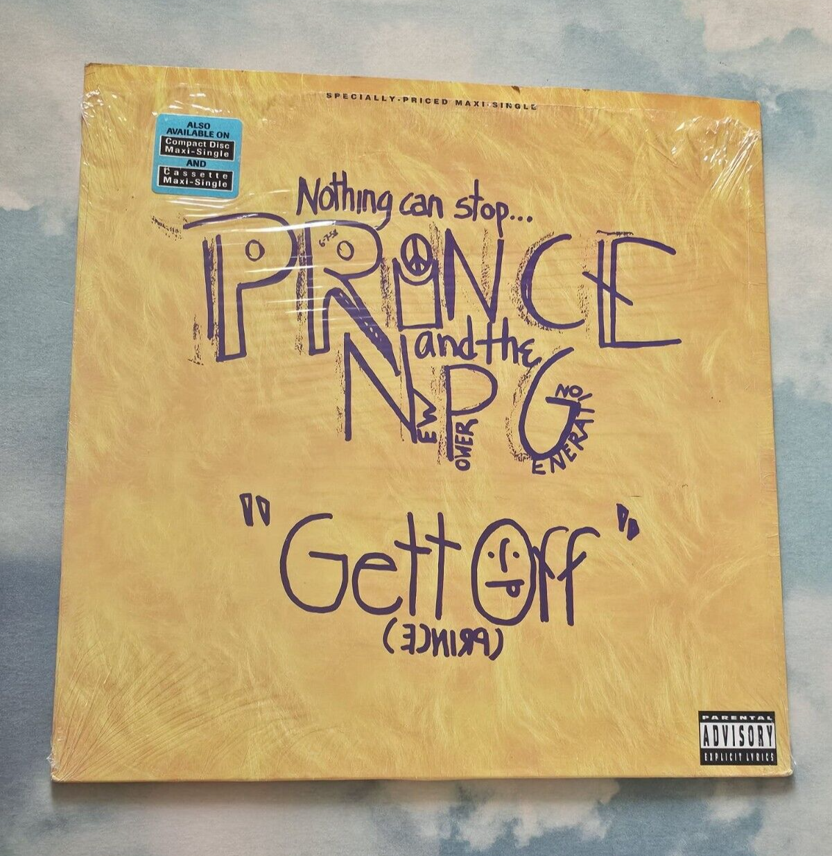 12” Prince &amp; New Power GENERATION Gett Off 9401380 PAISLEY PARK US Vinyl 未開封 /00250 12