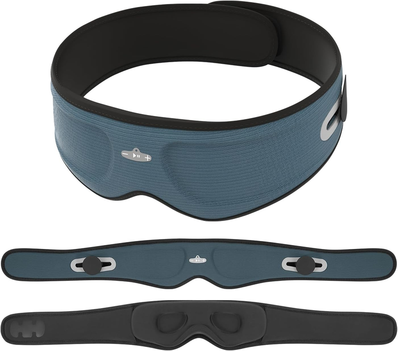 3D Sleep Headphones, Bluetooth 5.4 Sleep Mask for Side Sleepers Women Men, Wirel