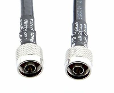 Times Microwave UltraFlex LMR-400UF ULL Coax Cable with N-Male Connectors, 25FT. Buy it now for 84.45