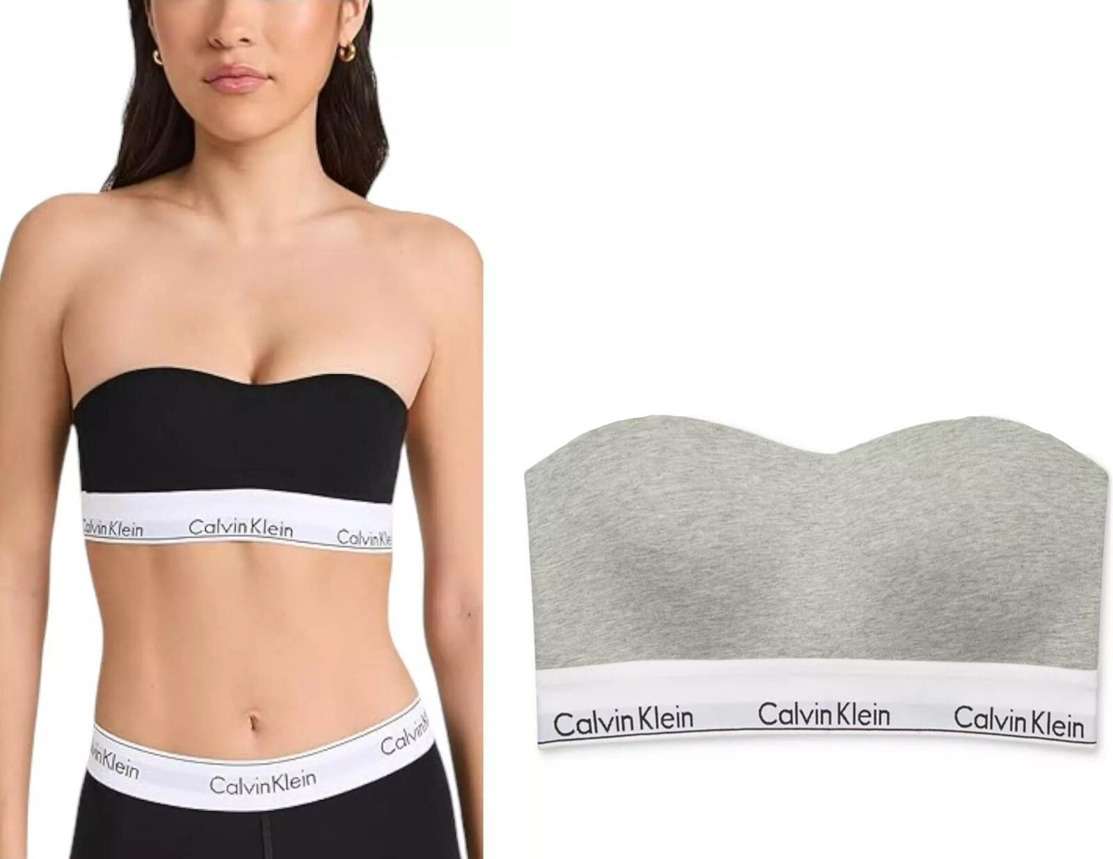 ブラジャー   Women's Modern Cotton AF Bando QF7628P7A Calvin Klein Calvin Klein Women's Modern Cotton Lightly