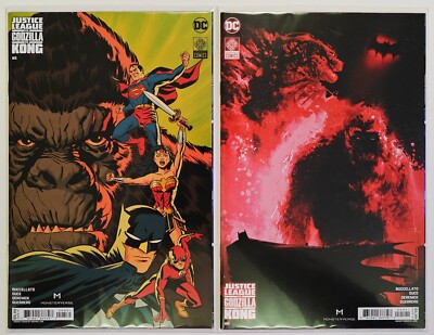 Justice League vs Godzilla Kong #5 (B C) VARIANT SET JOCK CHO DC LOT 2024 NEW NM