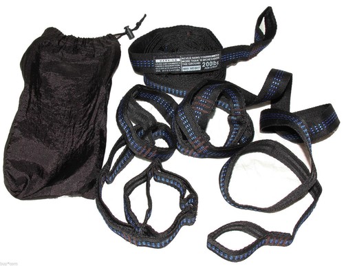 The Best Ultimate Atlas Polyester Hammock Hanging Straps set of 2 -Model:eNO-2S
