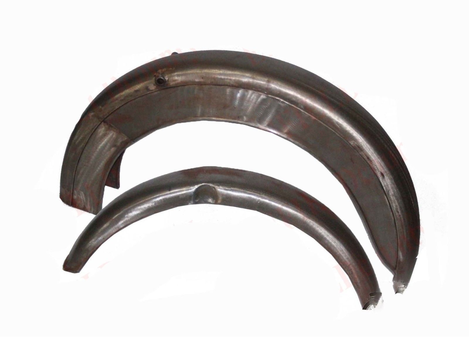 BSA Bantam Front and Rear Mudguard Fender Set Bare Metal Ready to Paint 