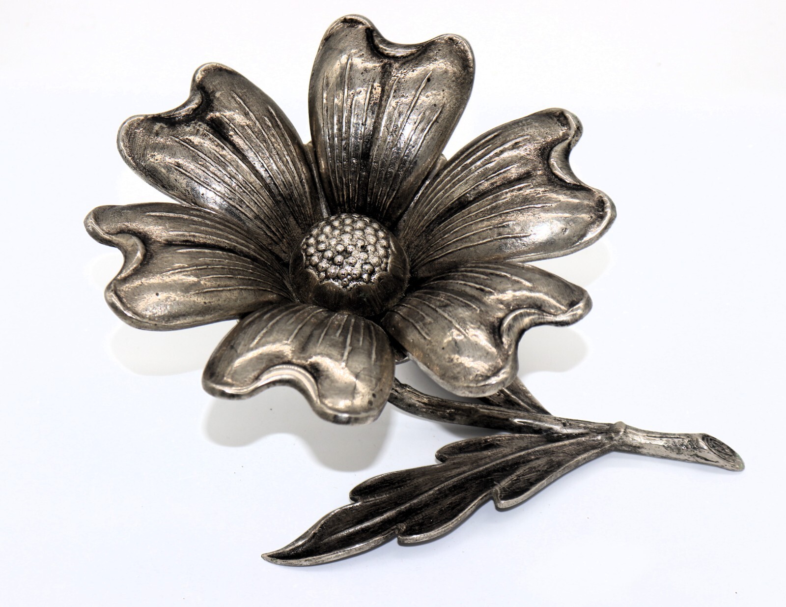 MORO★antique flower (black) Asian Oriental Black Lacquer Mother Of Pearl Birds Flowers