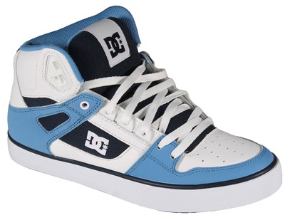 Высокие туфли DC Pure — Белый / Каролина — Новые DC Shoes