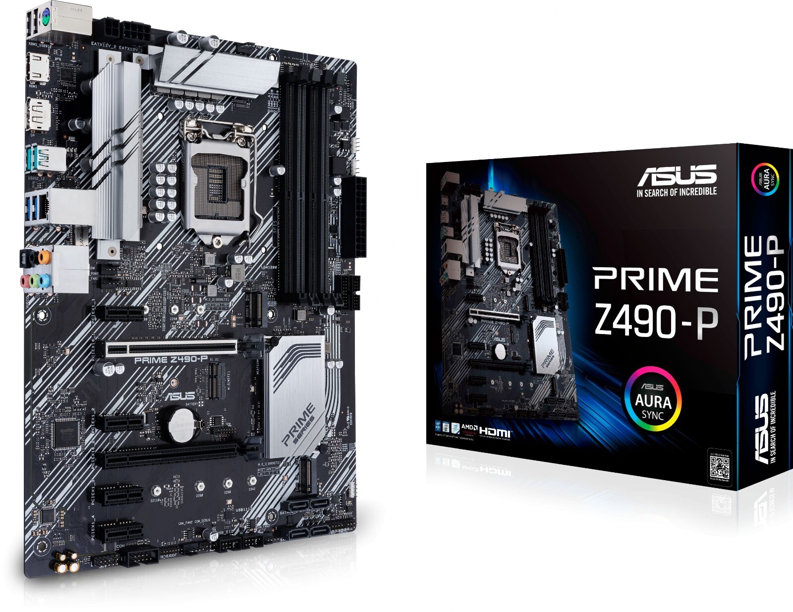 Intel Z490 Asus PRIME Z490-P motherboard LGA 1200 ddr4 ATX