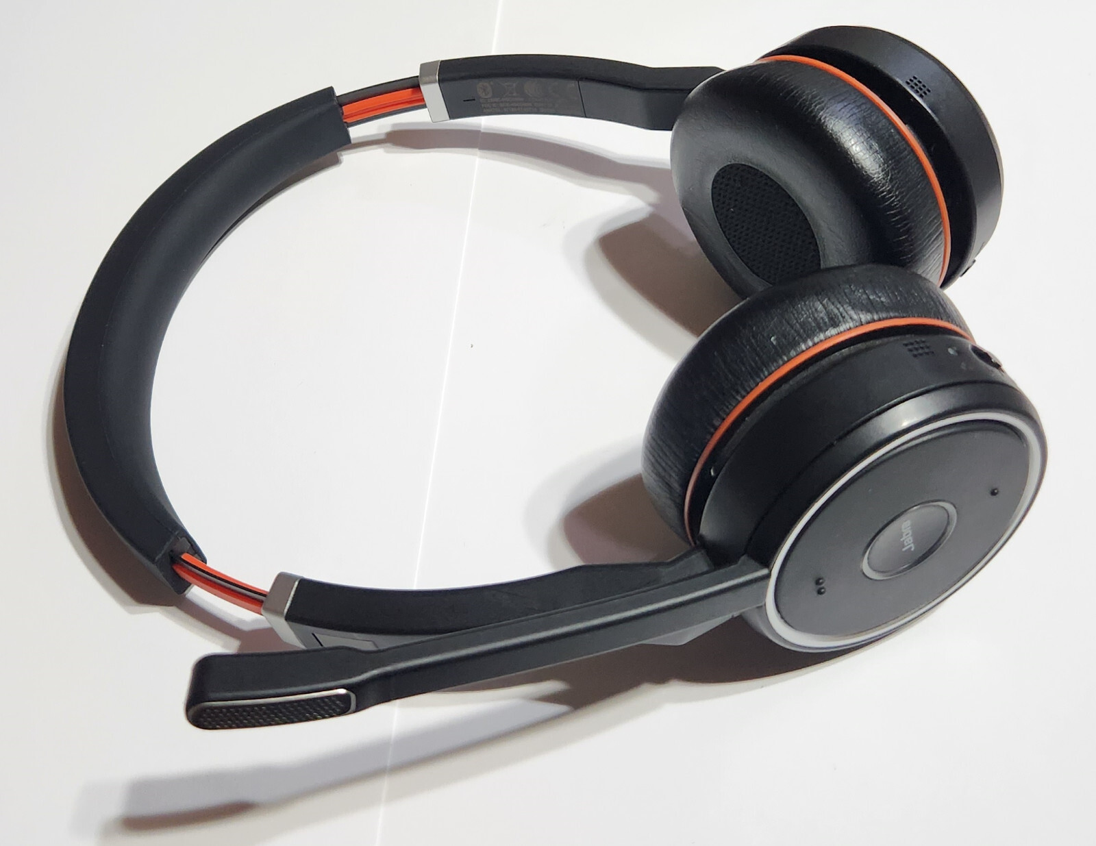 Partially DEFECTIVE Black Jabra Evolve 75 UC Wireless