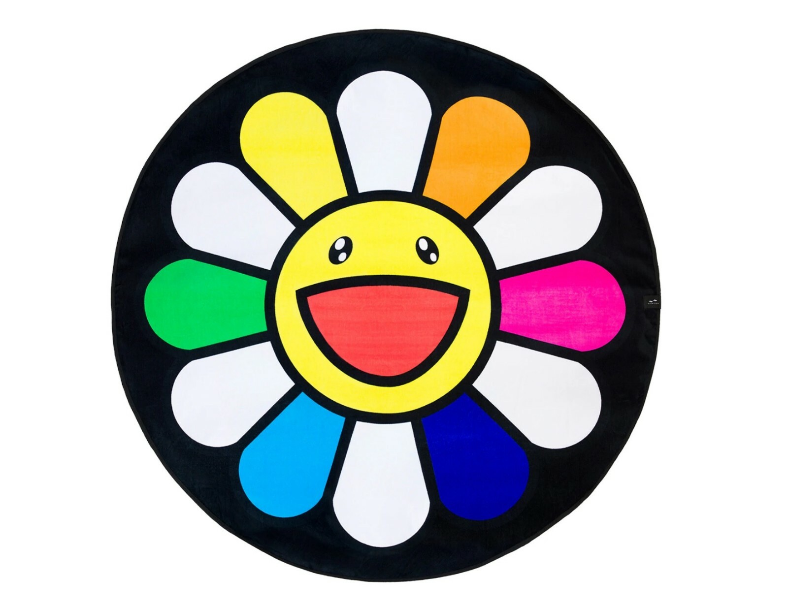 村上隆 Flower Floor Mat Takashi Murakami Flower Floor Mat Washable Area Runner Rugs