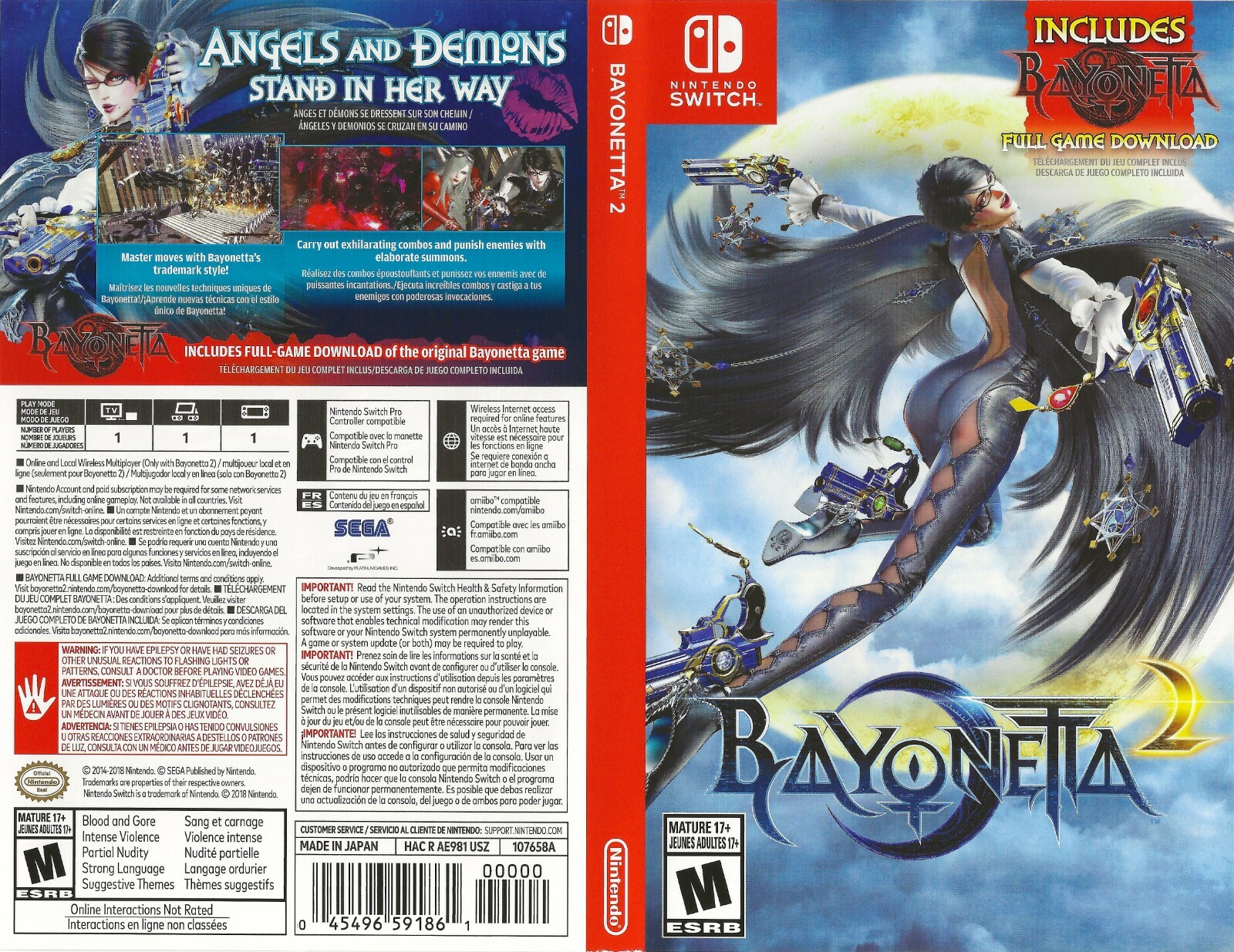Bayonetta & Bayonetta 2 セット　未開封 Bayonetta 2 - Full Game - YouTube