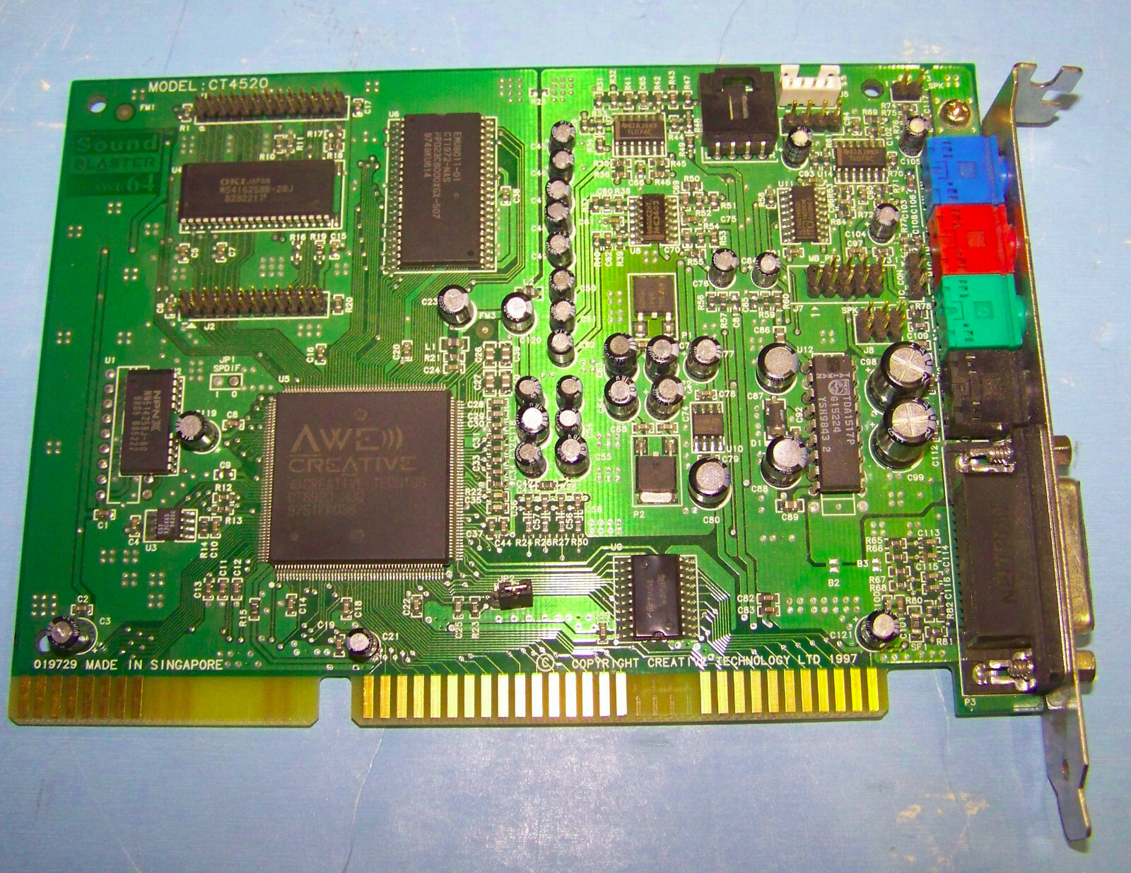 TESTED Creative Labs CT4170 16-Bit ISA Sound Blaster 16 Sound Card Game Port