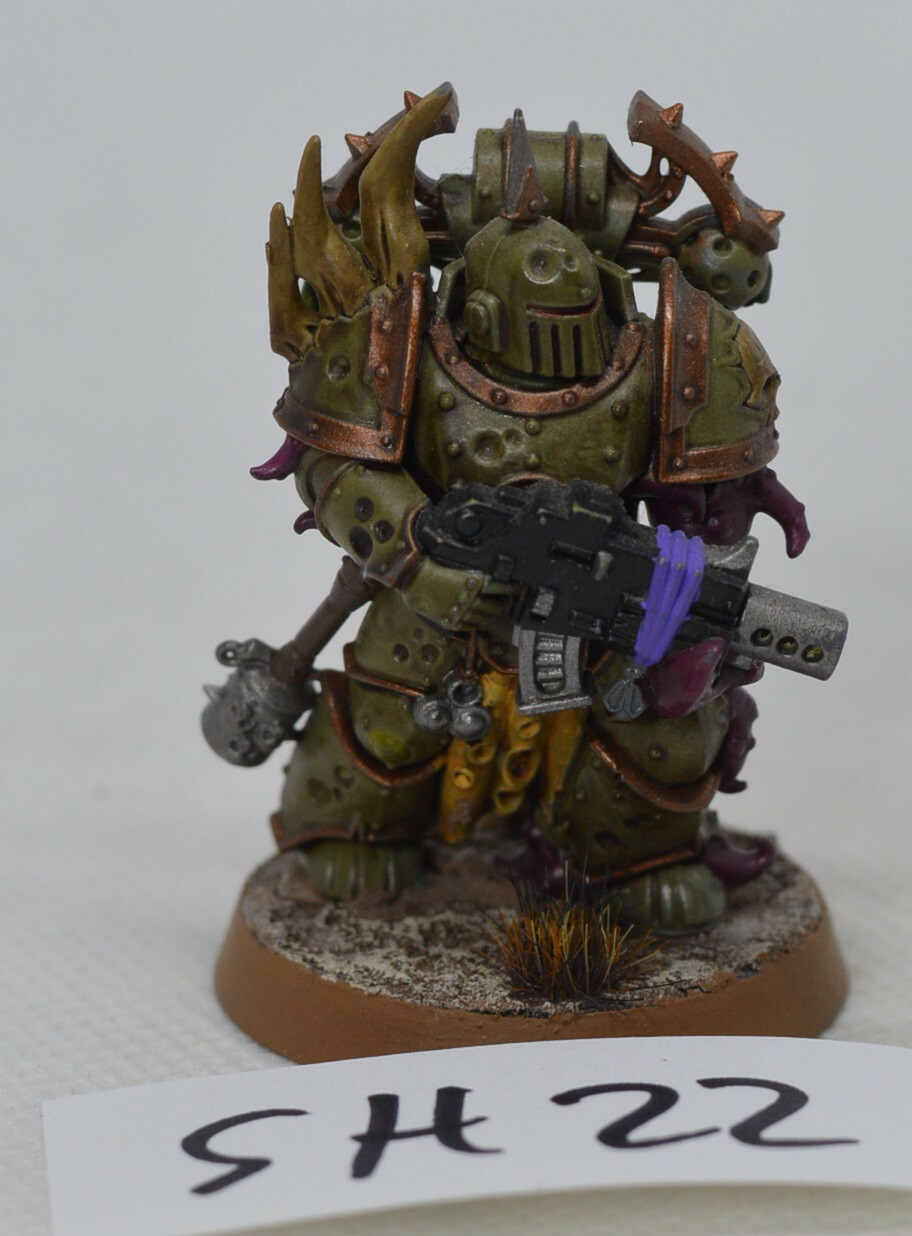 ミリタリー Warhammer40K/DEATH GUARD PLAGUE MARINES Death Guard: Plague Marines, Army pro painted | eBay