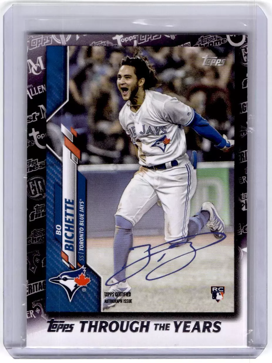 Bo Bichette 2020 Topps Clearly Authentic Autograph RC #TTY