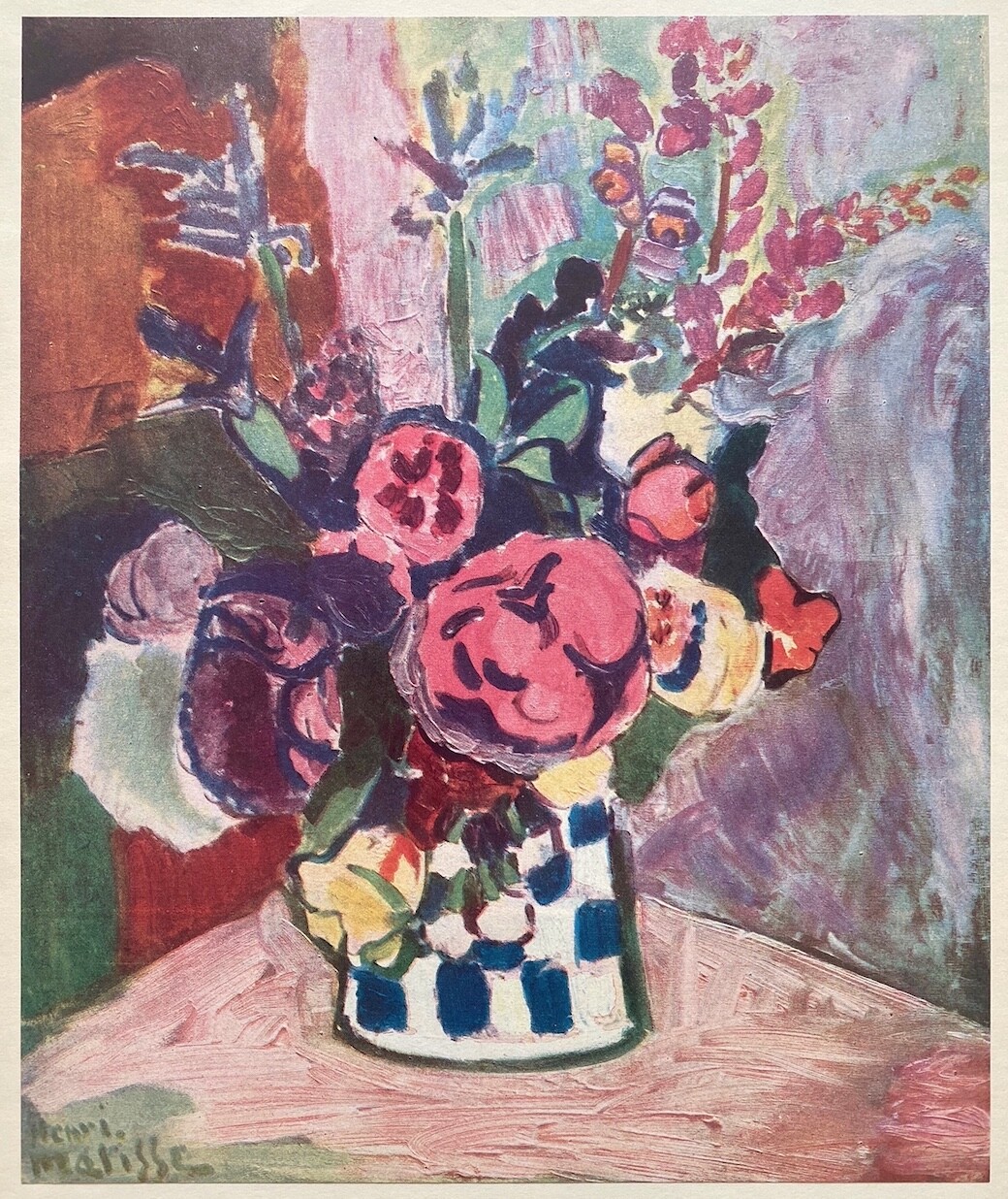 Matisse マティス Fleurs, Feuillages, Dessins HENRI MATISSE | BOUQUET DE FLEURS | Impressionist & Modern