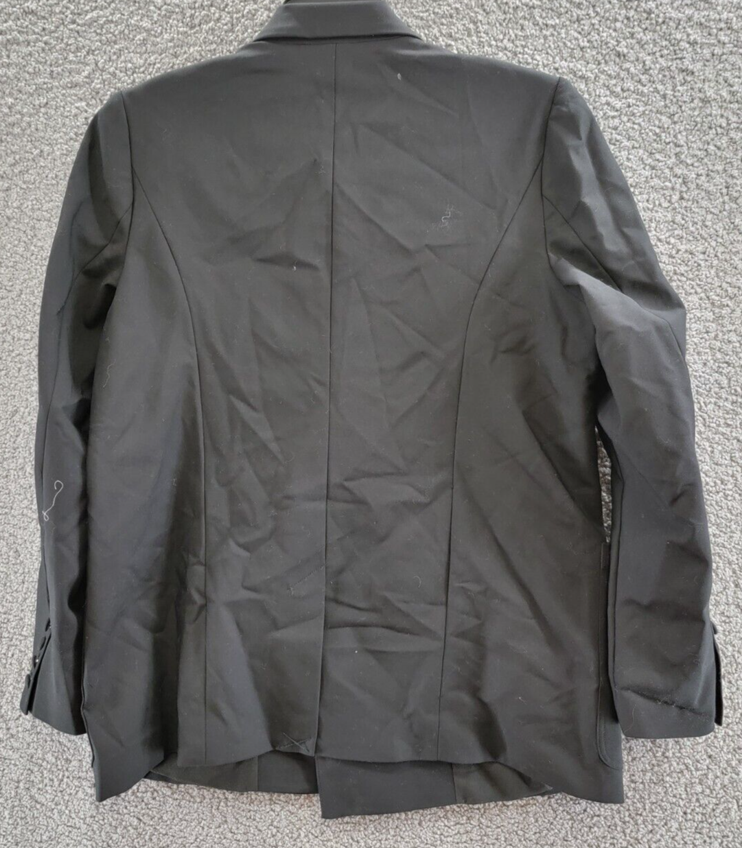Good American The Boss 2.0 Double Breasted Blazer Women's 3 Black Long Sleeve - Picture 15 of 19